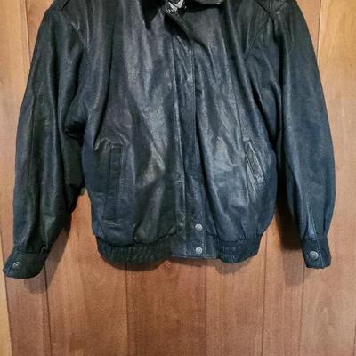 Leather Jacket Large