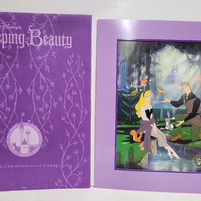 Disney Lithograph "Sleeping Beauty"