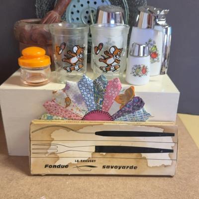 Le Creuset Vintage Fondue Forks & Others 