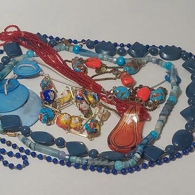 Colored Stones/Glass Jewelry 