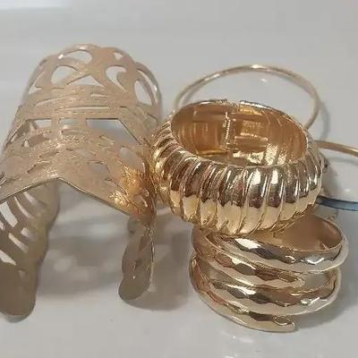 Gold Tone Bracelets