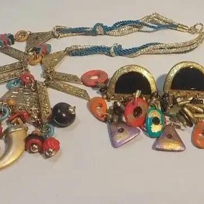 Multi Colored Jewelry Set 