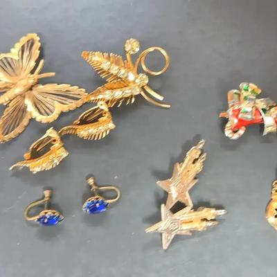 Beatrix Christmas Pin and Others 