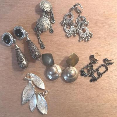 Marjorie Baer San Francisco Jewelry Artist, & Other Drop Earrings 