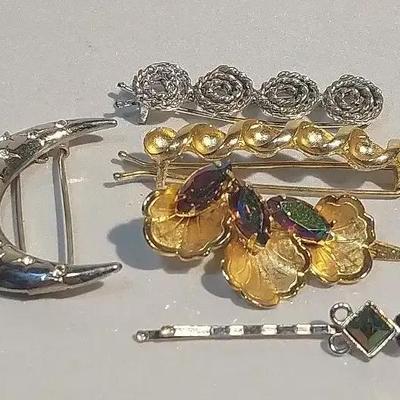 Moon & Other Hair Barrettes 