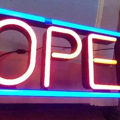 Neon Open Sign