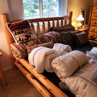 Sale Photo Thumbnail #10: King bedframe