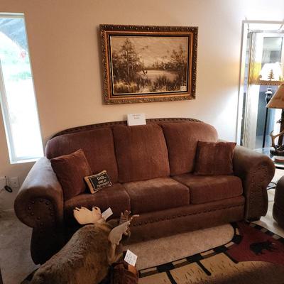 Sale Photo Thumbnail #4: Queen sofa/sleeper