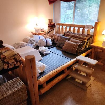 Sale Photo Thumbnail #11: King bedframe