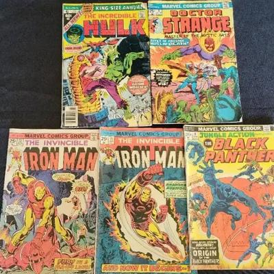 COLLECTION OF MARVEL ICONIC CHARACTER COMICS