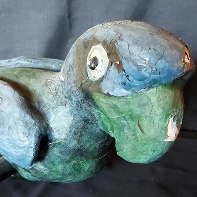 HANDMADE PAPER MACHÉ MACAW