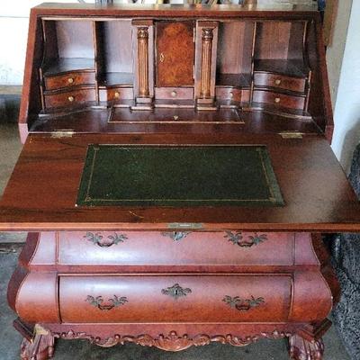AWESOME MAHOGANY SECRETARY DESK