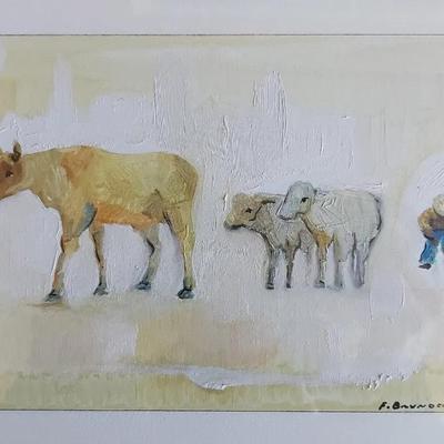 ORIGINAL PAINTING SIGNED AND FRAMED