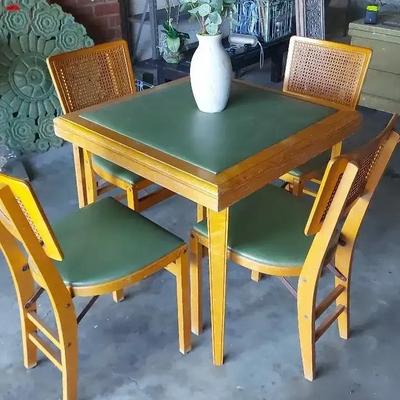 RETRO CARD TABLE AND CHAIRS