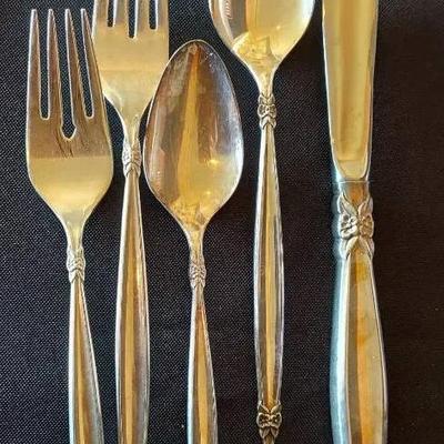 RODGERS SILVER PLATED FLATWARE IN BOX