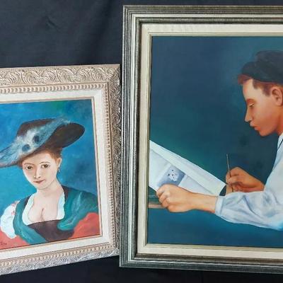 FRAMED ORIGINAL PAINTINGS
