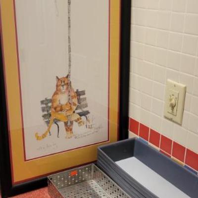 Sale Photo Thumbnail #54: Don Nedobeck - Sitting Purrty Artwork 