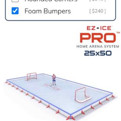 Sale Photo Thumbnail #307: EZ Ice Pro Home Arena 25x50