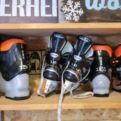 Sale Photo Thumbnail #205: Ski Boots, CCM Skates and Boots
