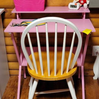 Sale Photo Thumbnail #134: Child desk and Chair 