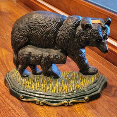 Sale Photo Thumbnail #112: Bear Door Stop