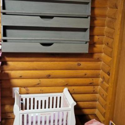 Sale Photo Thumbnail #133: Wall Shelf and American Girl Doll Accessories 