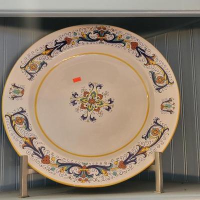 Sale Photo Thumbnail #21: Decorative Italian Platter 