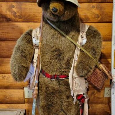 Sale Photo Thumbnail #117: Fishing Bear - Cute and Cuddly 