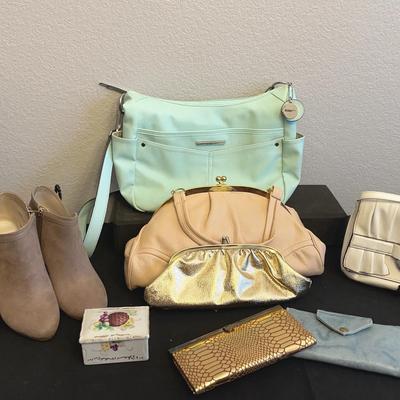 Women’s Handbags, Boots, And Wallets