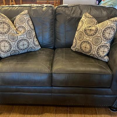 Charcoal Gray Ashley Furniture Loveseat