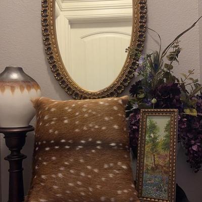 Reflection In Fawn And Gold 