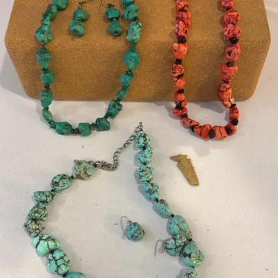 Turquoise Necklace Collection 