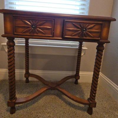 Wood Side Table