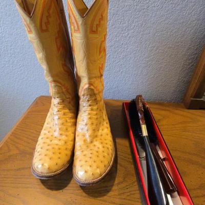 Mercedes Leather Boots 