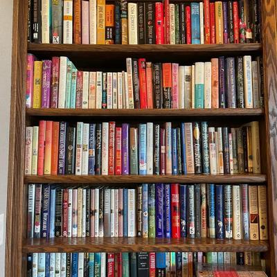 Over 100 Hardback And Softback Books, Famous Authors