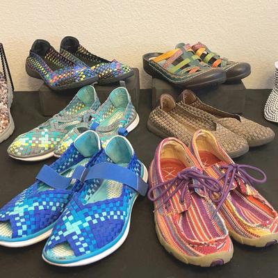 Various Colorful Women’s Shoes - Size 7