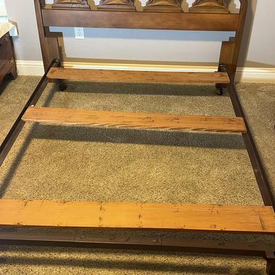 Queen headboard And Rails