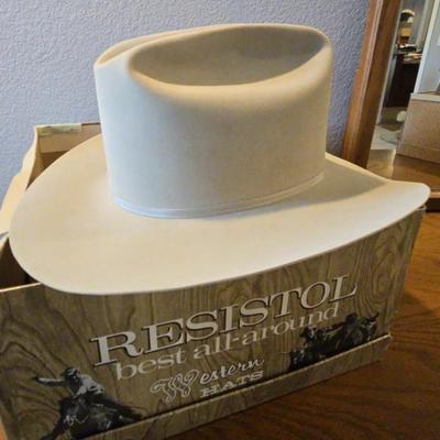 Resistol Men's Hat Platinum Beaver 