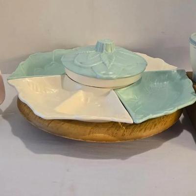 Lovely Green Serving