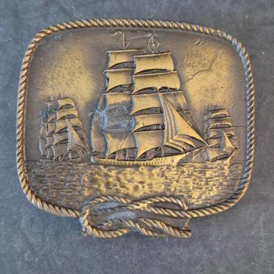 Vintage Japanese Daruma Doll - 2" Tall