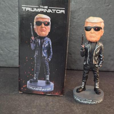Proud Patriots "The Trumpinator: I'll Be Back 2024" Bobblehead - New in Box