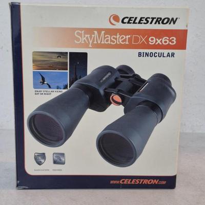 Celestron SkyMaster DX 9x63 Binoculars - New in Box
