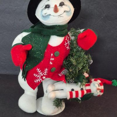 2006 Annalee Snow Buddies Snowman - 15" Tall