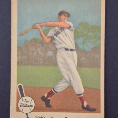 1959 Fleer Ted Williams #38 1949 Power Rampage