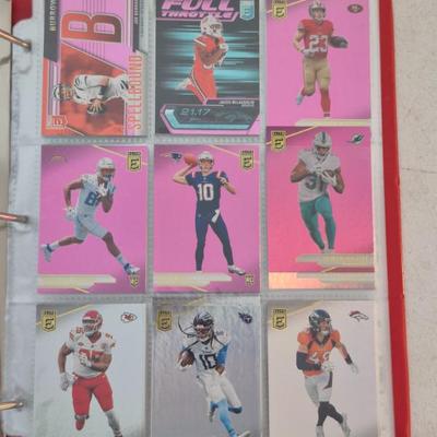 2023-2024 Binder of Panini Football Cards