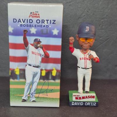 2016 W.B. Mason David Ortiz Bobblehead Commemorating His Final Season with the Red Sox
