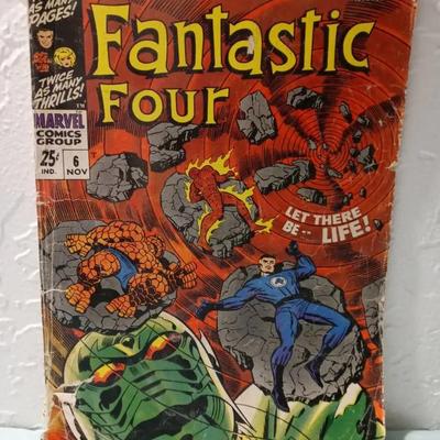 Vintage Fantastic Four Comic Book