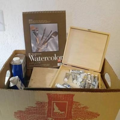 Variety of Art Supplies
