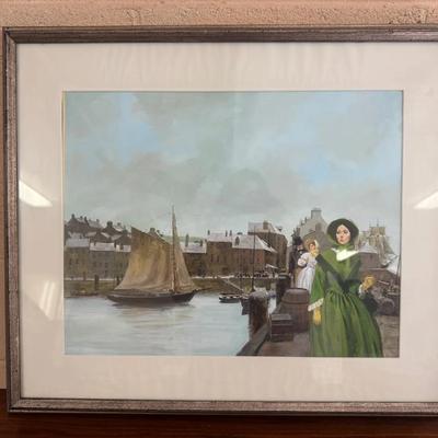 Original Art “Green Dolphin Street” by Ben Stahl 