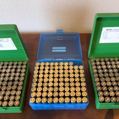 .44 Rounds (675 Total) in Plastic Ammo Boxes